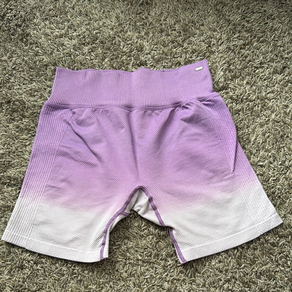 PINK Victoria's Secret Lavender Ribbed Fabric